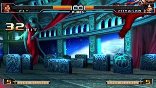 Kim Combo 85% (4 barras) - KOF 02 UM