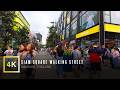 Siam Square Walking Street Saturday Afternoon | Virtual Walking Tour | Bangkok, Thailand