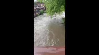 High water in Houston Heights