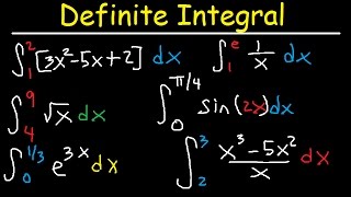 Definite Integral Calculus Examples, Integration - Basic Introduction, Practice Problems