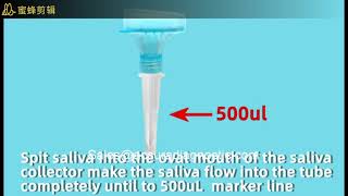 Antigen rapid test with saliva/sputum