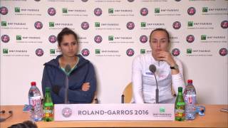 French Open: Sania Mirza-Martina Hingis crash out