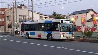 しずてつジャストラインバス静岡200か・918号車市立病院行き走行シーン