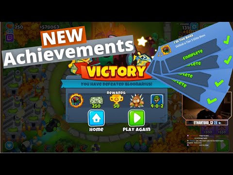 How to get new boss achievements – BTD6 27.0