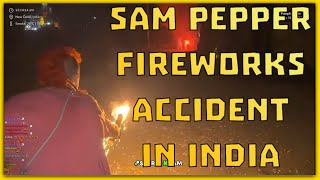 Sam Pepper Headshots Kid with a Firework in India
