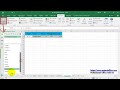 How to show sheet tabs vertically in Excel