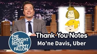 Thank You Notes: Mo'ne Davis, Uber