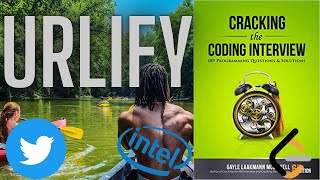 URLify: Twitter & Intel Coding Problem {split(), and join() methods in place}