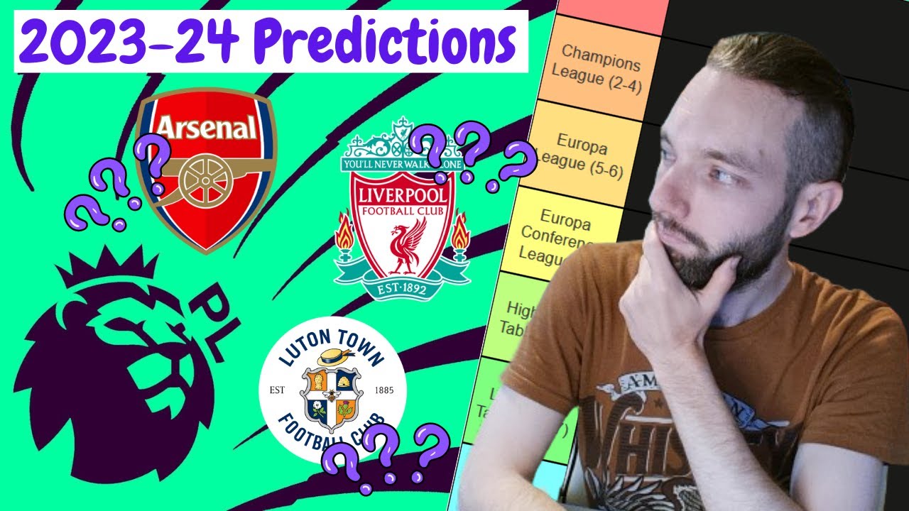 MY PREMIER LEAGUE PREDICTIONS 2023-24 - YouTube