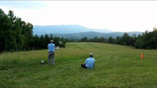 STOL landing at Strawberry Ridge