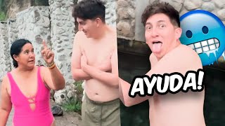 PISCINA de AGUA HELADA con LOURDES TIBAN 🥶❌ (Un día con LULU) | Jeffer Valdiviezo