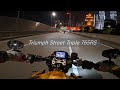 pov : Street Triple 765RS @ Ace Cafe KL | TestRide | 4K POV PureSound