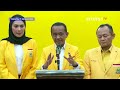 jawab ketum golkar bahlil jawab isu gibran gabung mkgr wallahualam bisawab