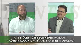 NEMET MONDTAK A VÁROSI VAGYON EGYHÁZI TULAJDONBA ADÁSÁRA JÁSZBERÉNYBEN