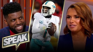 Does Tua deserve to be the highest paid QB? | NFL | SPEAK