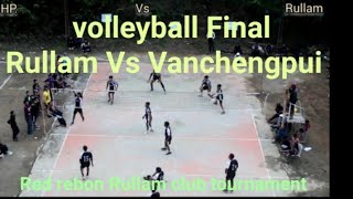 Rullam Vs Vanchengpui Volleyball final