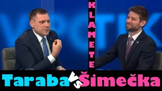 Konflikt: Šimečka vs Taraba, Klamete! Cesta do Moskvy-Kyjeva-Fico #funny#sns#fun#ps#trendy#slovensko