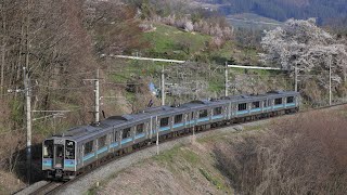 2023.4 篠ノ井線1238M/1221M E127系100代A3+A7+A4編成