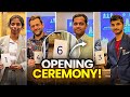 What did Arjun, Vidit, and Levon say at the Opening Ceremony of the Chennai Grandmasters 2024?