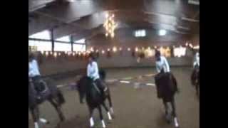 Weihnachtsreiten 2010 Springquadrille