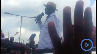 Raila attacks Jubilee and IEBC during Nyamira tour