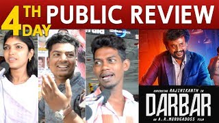 "சொல்றதுக்கு ஒன்னும் இல்லை  பெருசா "  Darbar 4th Day Public Review | 4th Day Darbar Movie Review