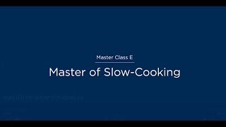 Master of Slow Cooking