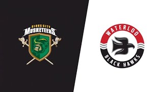 USHL - Sioux City Musketeers vs. Waterloo Black Hawks Live on FloHockey
