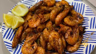 Жареные креветки рецепт🦐 очень вкусные блюда «Ծովախեցգետին թավայում»