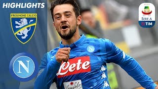 Frosinone 0-2 Napoli | Mertens and Younes Help Napoli Ease Past Frosinone | Serie A