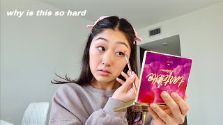 i tried following a korean makeup tutorial