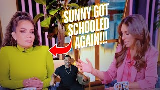 Sunny Hostin Gets Fact Checked By Alyssa Griffin And Looks like A Fool
