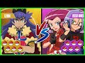 Pokemon Battle Pedia: Leon Vs Jessie and James (Team Rocket)