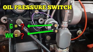 CARA KERJA OIL PRESSURE SWITCH