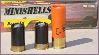 20 year old Aguila MINISHELL Tiny Shotgun Slugs - Ballistic Testing