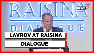 Raisina Dialogue 2023 | Russian Foreign Minister Sergey Lavrov At The Raisina Dialogue | Latest News