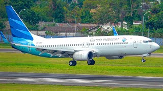 ✈️🇲🇨 1 HOURS of STUNNING BLUE SKY At SURABAYA City | Plane Spotting Juanda Int’L Airport [SUB/WARR]