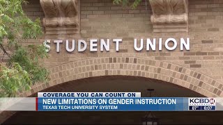 TTU System limiting gender discussions