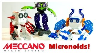 Meccano Micronoids - Unboxing \u0026 Review