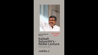 Let us March | Part Two | AEC Sem2 | English | Jothika J | Kailash Sathyarthi | EnglishSkillsOne