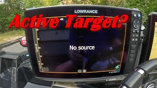 Active Target No Source and Other Problems