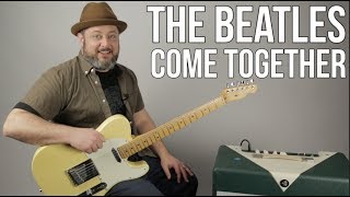 The Beatles - Come Together - Guitar Lesson, How to Play