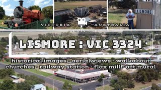 Aerial view - Historic images - walkabout : Lismore - Victoria Australia