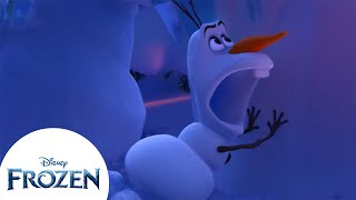 Olaf Meets Marshmallow | Frozen