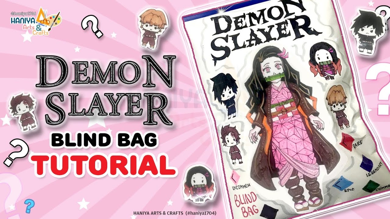 Demon Slayer Blindbag 2 Demonslayer Kimetsunoyaiba Blindbag Diy Craft ...