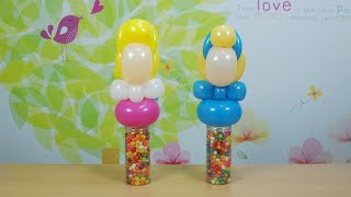 풍선아트 045 Princess Balloon Cup (프린세스 벌룬컵)