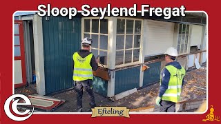 [#Efteling] 🛠️ Sloop Seylend Fregat begonnen 🛠️