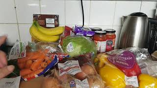 Tesco And Home Bargains Shopping Haul 5th June 2022 spent £39.36