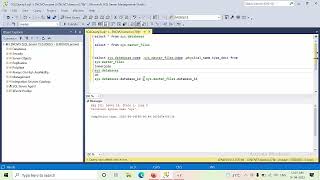 How To List Databases Logical and Physcial Names in SQL Server