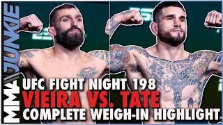 UFC Fight Night 198 weigh-in highlights: Everyone makes weight